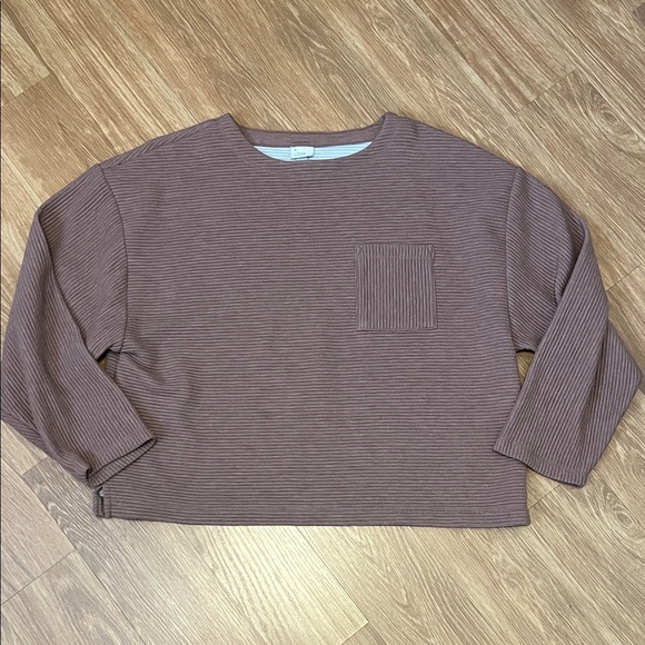 A New Day Brown ribbed Top excellent condition. - Picture 1 of 3